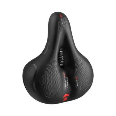 Imagem de Assento De Bicicleta Largo, Macio E Espesso, Almofada Refletiva, Absor