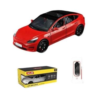 Imagem de Carro De Brinquedo Em Escala 1:24 Modelo Y Modelo 3 Modelo S Com Som E