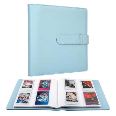 Imagem de Ruibytree Álbum De Fotos Bolso Com 256 Polaroid Compatível Câmeras Fujifilm Instax Mini Liplay, 12, 11, 9, 8, 40 Evo, 7S Instant E Polaroids Snap Touch, Pic-300, Z2300, Mint Zip (Azul)