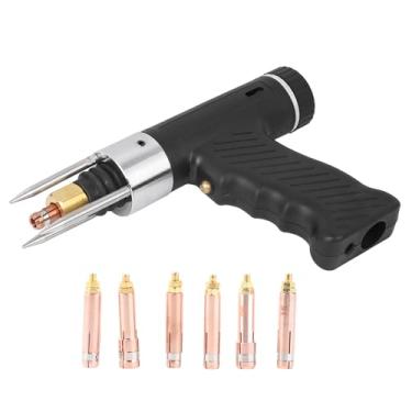 Imagem de EVGATSAUTO Pistola de Soldagem de Pinos, Descarga de Capacitor, 6 Pinças, Conjunto de 10 Mm de Espessura para Soldagem de Metal, Reparo Automotivo
