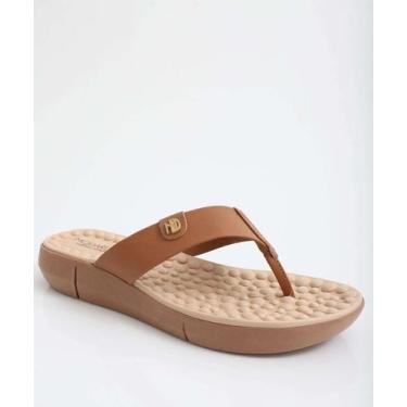 Imagem de Rasteirinha Feminina Conforto Modare Caramelo-18207, Caramelo, 35