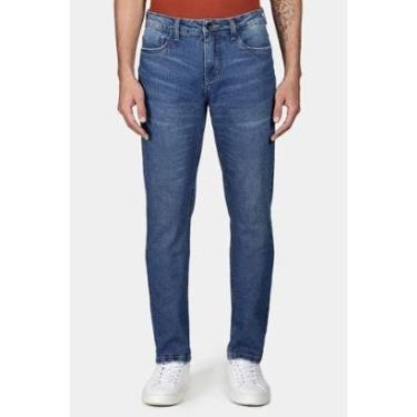 Imagem de Calça Aramis Jeans Slim Azul Médio-Masculino
