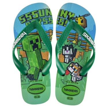 Imagem de Chinelo Havaianas Kids Minecraft Original-Masculino