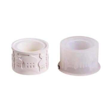 Imagem de Molde De Silicone Para Queimador De Incenso Poliedro Para Concreto, Ci