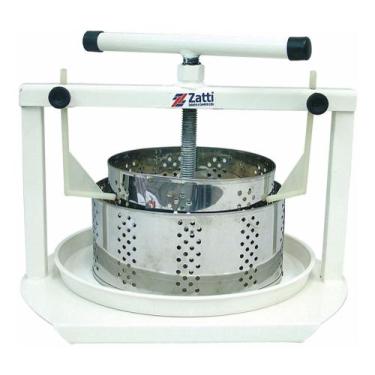 Imagem de Prensa Para Queijos 2 Formas 500g E 1kg Inox Coalho Caseiro Artesanal 