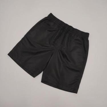 Imagem de Bermuda Tactel Masculina Maurição Fio Dágua P Ao Gg - Fio D'Água, Pret