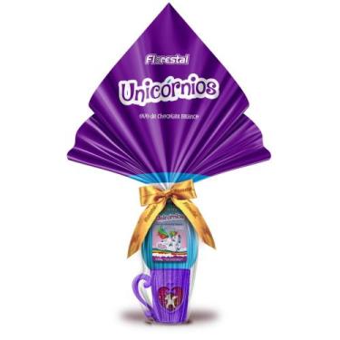Imagem de Ovo Páscoa Unicórnio com Caneca - 150g - Baunilha Confeitaria