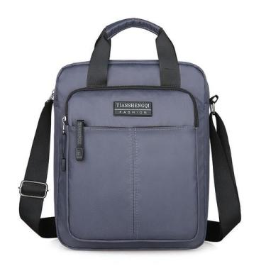 Imagem de Bolsa Messenger, tecido Oxford impermeável para homens 32x8x25cm - yiw
