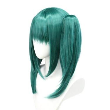 Imagem de Peruca de cosplay Hatsune Miku Anime Fantasia de festa de cosplay 50 c