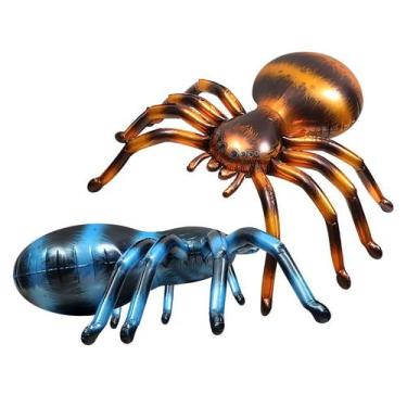 Imagem de Balão de aranha inflável gigante 135x120cm Festa de Halloween - yiweis