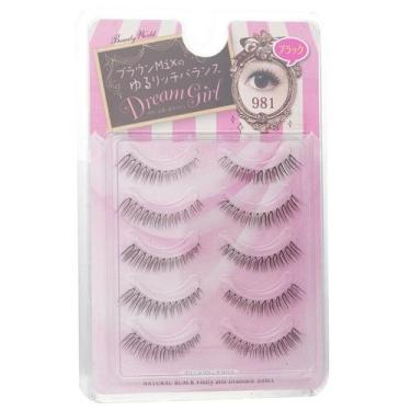 Imagem de Cílios postiços Beauty World Dream Girl Nylon 981 Black