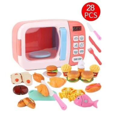 Imagem de Forno de microondas infantil ZK-Forno de brinquedo Conjunto - Gloome S