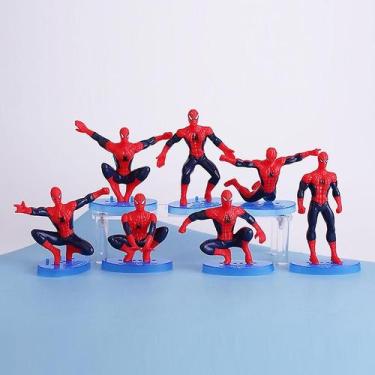 Imagem de Boneco de ação The Avengers Spider Man 7-8 cm 7 unidades/lote - Gloome