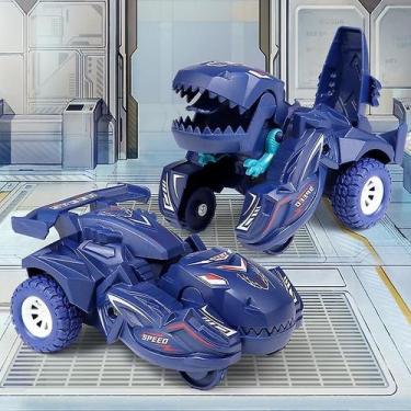 Imagem de Novos brinquedos de carro com deformação de carros de dinoss - Gloome 