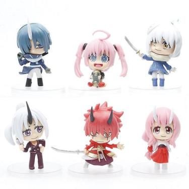 Imagem de Figura de ação Anime I Got Reincarnated As A Slime Rimuru 6 unidades -