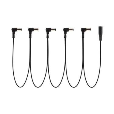 Imagem de Cabo De Alimentação Para Pedais De Guitarra 9V DC Com Conector Daisy C