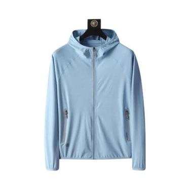 Imagem de Jaqueta Masculina De Verão Fina E Respirável Com Proteção Solar Para A