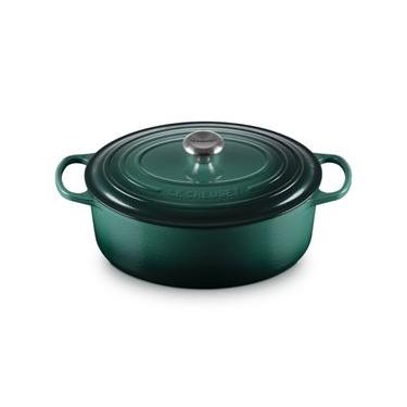 Imagem de PANELA REDONDA LE CREUSET SIGNATURE 18CM EM FERRO FUNDIDO VERDE ARTICHAUT 21177187954430