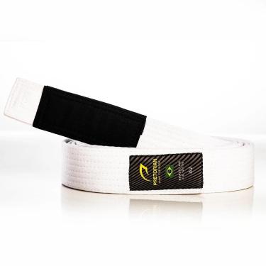 Imagem de Faixa de Jiu-Jitsu Elite Pretorian - Branco-Unissex