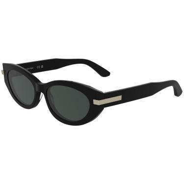 Imagem de Óculos de Sol Calvin Klein CK25502S N001 - Preto 54-Feminino