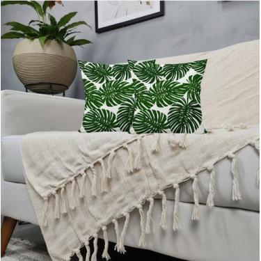 Imagem de Kit 1 Manta Para Sofá 2,40 X 1,80 + 2 Capas de Almofada Cor:09 - Dicaz