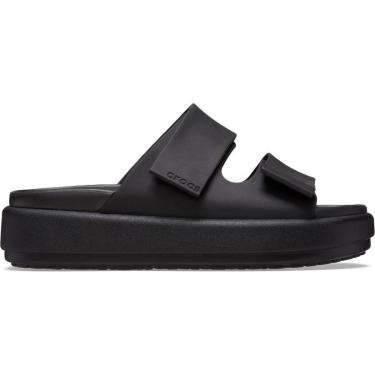 Imagem de Sandália Crocs Brooklyn Luxe Sandal Black/Black-Feminino