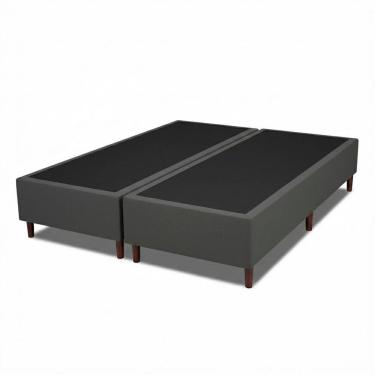 Imagem de Base Box Queen Size Prince Sued 50x158x197cm