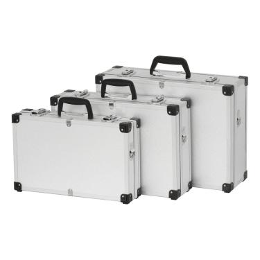 Imagem de Kit 3 Maletas De Ferramentas Aluminio Profissional Colorido