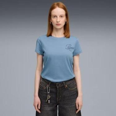 Imagem de CAMISETA PUMA FEMININA ESS SCRIPT TEE-Feminino