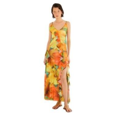 Imagem de Vestido Farm Rio Tule Estampado Thalia-Feminino