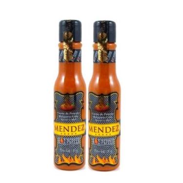 Imagem de Kit Molho de Pimenta Mendez 85g 02 Hot Pepper Malagueta Mel