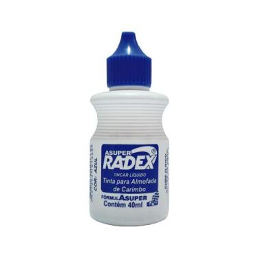 Imagem de Tinta para Carimbo - Radex, Azul