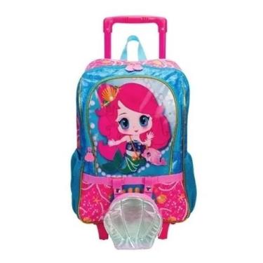 Imagem de Mochila Sestini Grande De Rodinhas Com Bolsa Anime