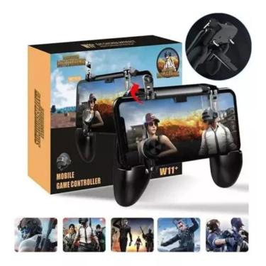 Imagem de Controle para Jogos Mobile Garena Game Pad Free Fire Pubg Call Of Duty Fifa 20 com Gatilhos