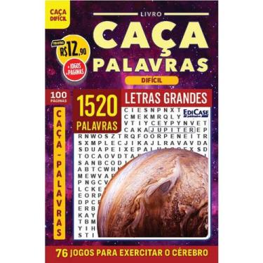 Imagem de Livro Caça-palavras ed.109 - 100 págs. - Difícil - EdiCase Publicações