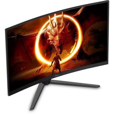 Imagem de Monitor Gamer Curvo AOC Agon CQ32G4E-57 32" QHD VA 180Hz Preto Bivolt