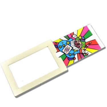 Imagem de Truque de Mágica Coloring Frame Palhaço Mágico com Moldura Transparente e Cartas de Cor