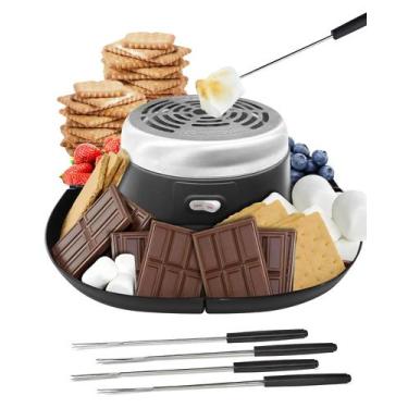 Imagem de Kit para fazer Smores LANPRIL sem chama para uso interno 120V