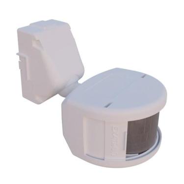 Imagem de Sensor de Presença Frontal 180 Externo Branco Exatron