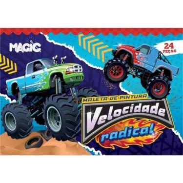 Imagem de Maleta para Pintura Carros 24 Pecas (0000001081664) - Magic KIDS