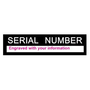 Imagem de Beyondcity Etiqueta de identificação pré-gravada para reboque de carro Quadbike, número de série, número de chassi, número de identificação de série VIN, placa de identificação de série VIN, dados em branco, carro, caminhão, hot rot, equipamento, reboque