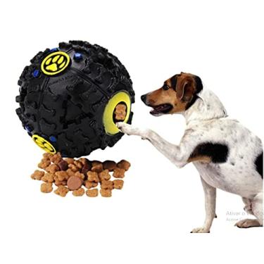 Imagem de Brinquedo Pet Bolinha Inteligente Porta Petisco Com Som