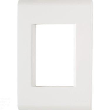 Imagem de Placa 3 Postos 4x2 Tramontina Liz Branca Tramontina