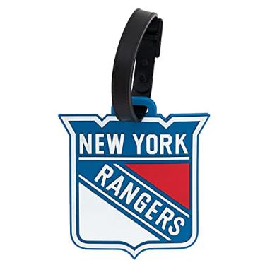 Imagem de Bolsa com etiqueta de bagagem New York Rangers Team NHL National Hockey League (etiqueta de bagagem PVC)