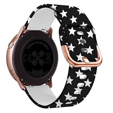 Imagem de WIKUNA Pulseira de silicone oficial de 20mm para Garmin Move Sport Strap Watchband para Garmin VENU 2 Plus SQ Pulseira de substituição Correa (Cor: Cor K, Tamanho: 20mm VENU2 Plus)