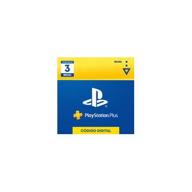 Imagem de Gift Card Digital PlayStation Plus 3 Meses de Assinatura