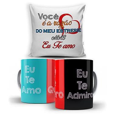Imagem de KIT Caneca + Almofada Mundo dos Namorados 013