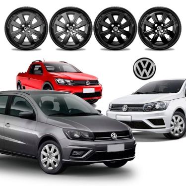Imagem de Jogo calota Vw Voyage Gol Saveiro 11 12 17 19 2021 Aro 14