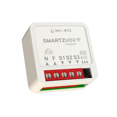 Imagem de Mini Interruptor Inteligente Wifi On-Off Smartz Automação 3