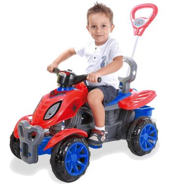Imagem de Carrinho de Passeio e Pedal Maral Quadriciclo Spider 30kg